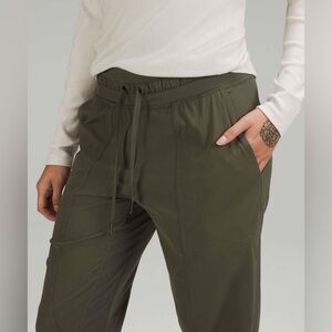 Lululemon Dance Studio Mid Rise Cropped Pant - Army Green